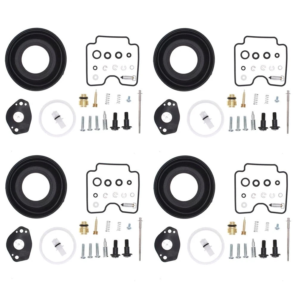 4X Carburetor Rebuild Kit for Suzuki DRZ400E DRZ400S DRZ400SM (2000–2023)