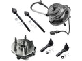 Front Wheel Hub Assembly & Tie Rod End Kit for Mazda B3000 (2001–2002) FY832DF