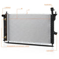 Aluminum OE Style Radiator for Ford Tempo/Ghia/Topaz (1992–1994) DPI-1322