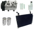 AC Compressor Kit with Condenser Replacement for Chevrolet Cruze (2011–2016)
