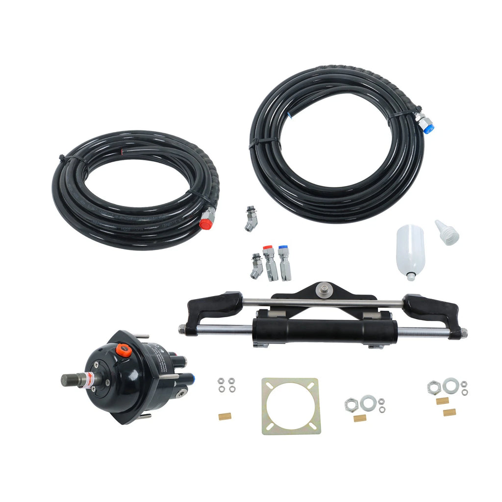 Hydraulic Steering Kit for Single Outboard Engine (Up to 350HP)