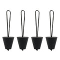 Set of 4 Kayak Scupper Plugs for Universal Fit (3/4" to 1.5")