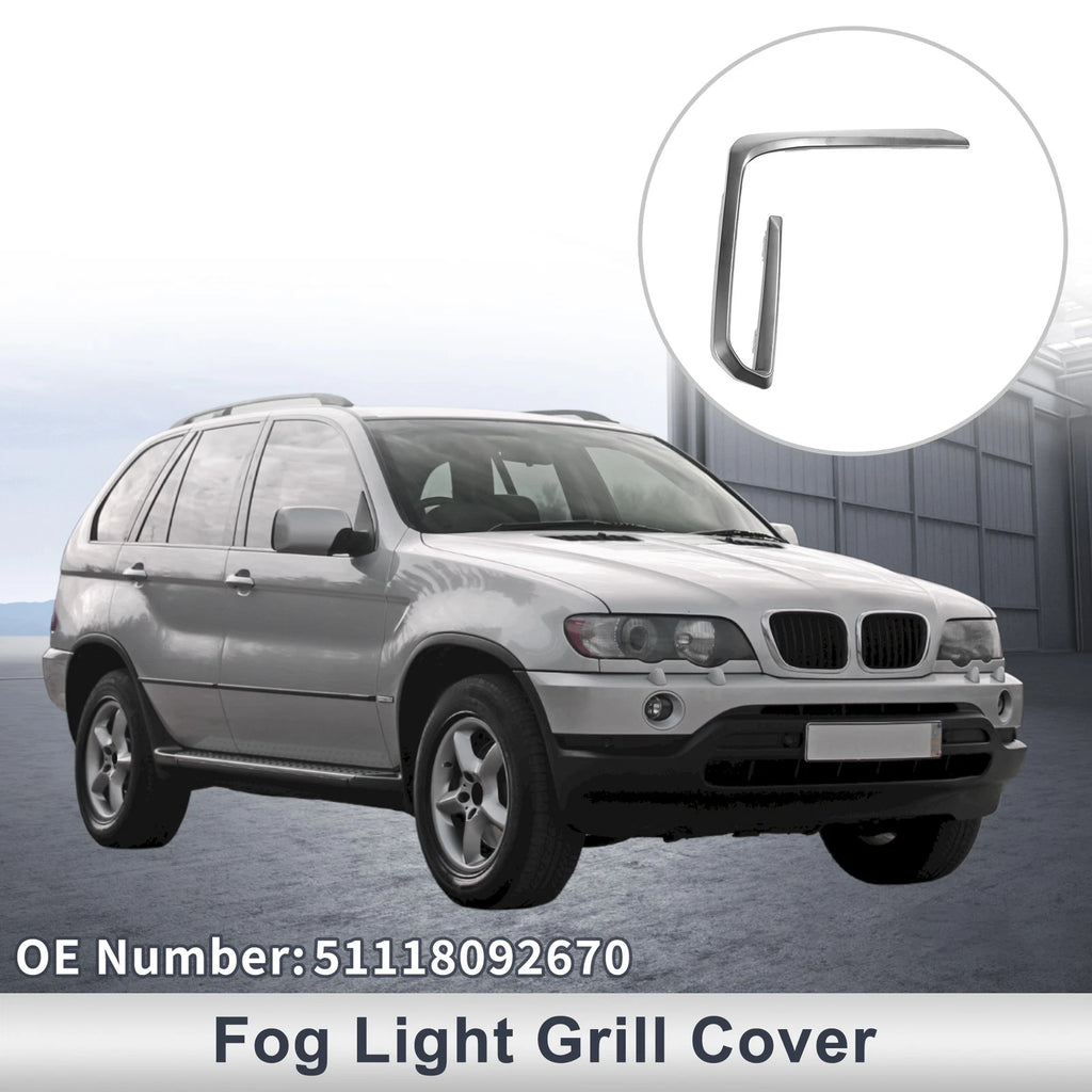 1 Pc Fog Light Grill for BMW X5 (2019–2023) No. 51118092670