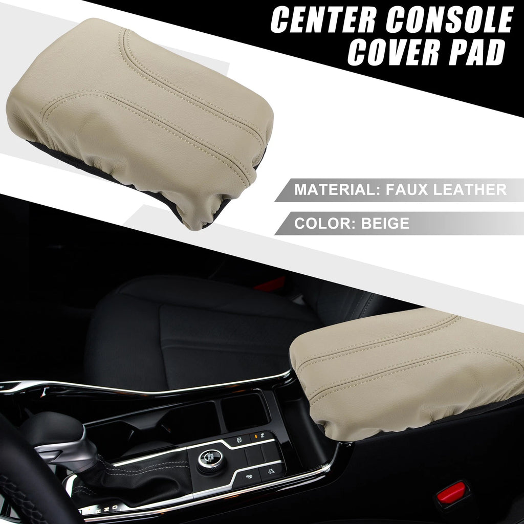 Armrest Cover Trim for Nissan Rogue (2014–2020) Beige