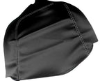Leather Synthetic Console Armrest Cover for Dodge Ram (2002–2008) Gray Stitch