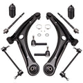 10x Front Lower Control Arm Sway Bar Tie Rod for Jeep Compass Patriot (2007–2017)