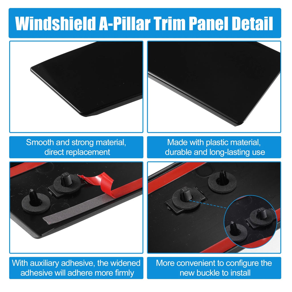 Windshield B Pillar Trim Set for Ford Explorer (2011) BB5Z-7820555-BB