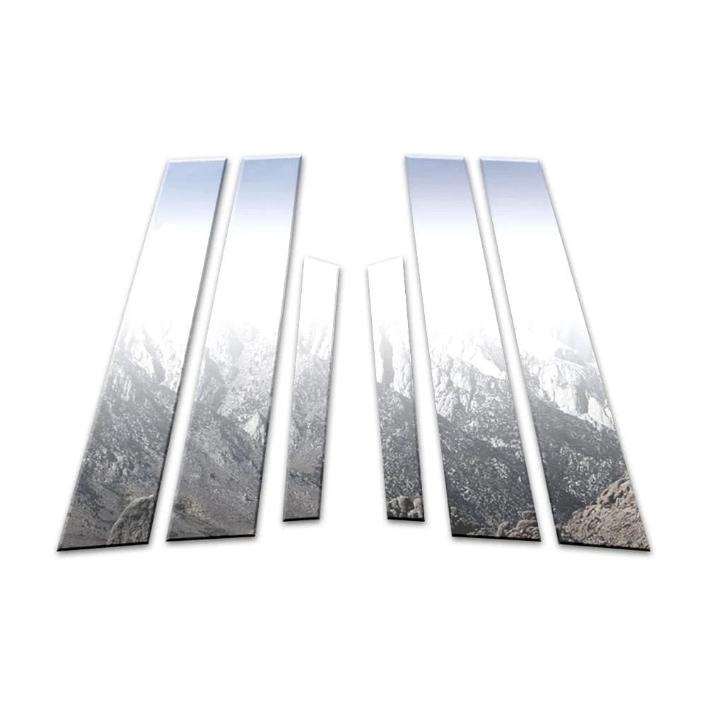 Stainless Steel Pillar Post Covers Kit for 2011–2015 Volvo S60