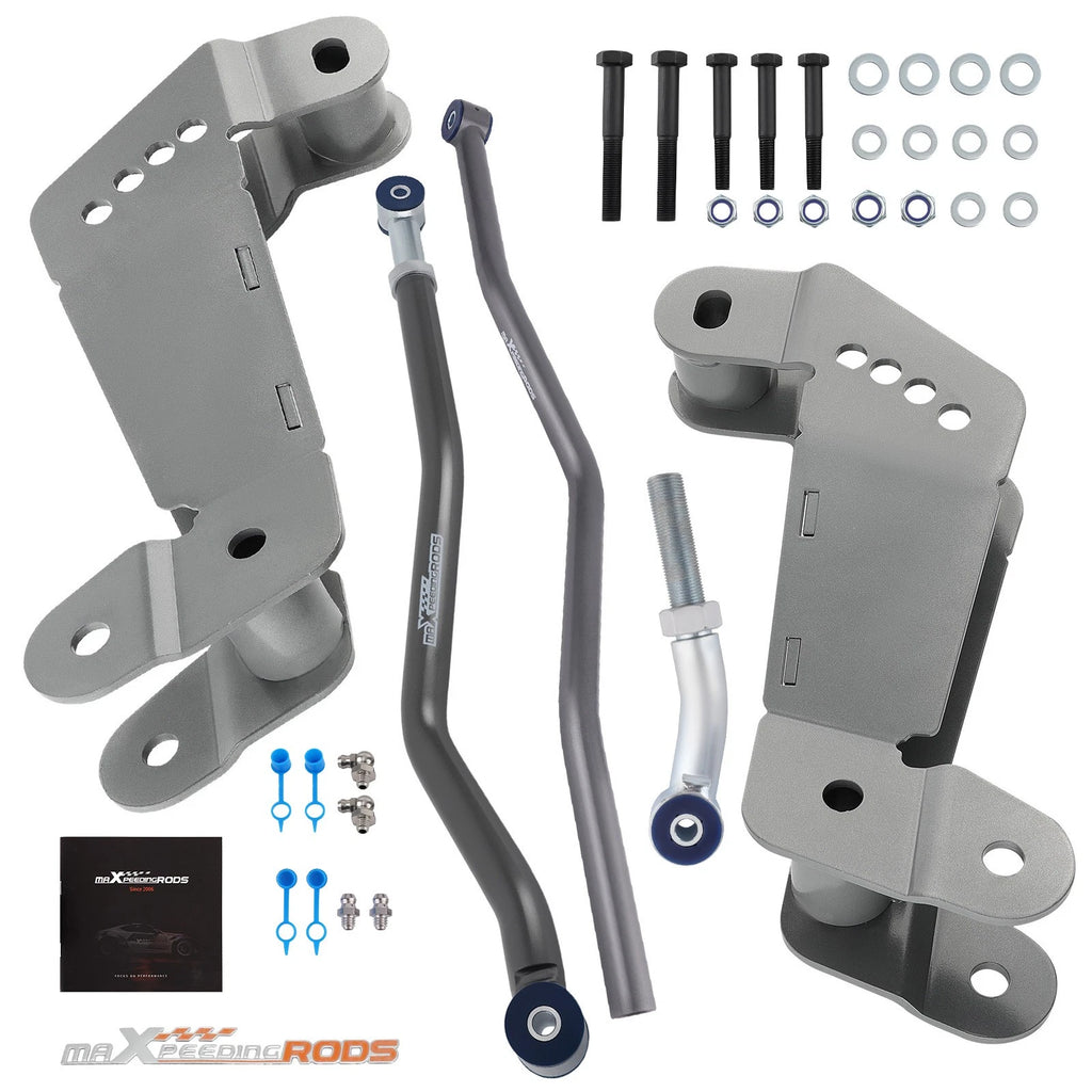 Adjustable Track Bar Control Arm Bracket 2-4 inch for Jeep Wrangler JK 2007-2018