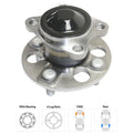 Wheel Hub for Toyota Yaris (2006–2007) Rear Driver/Passenger Side with Bearing