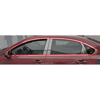 Side Window Trim Package 10pc Replacement without Pillar Posts for Kia Forte (2019–2024)