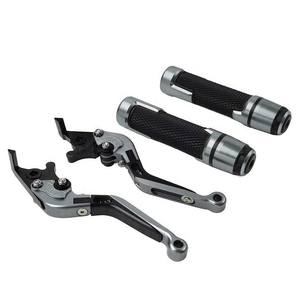 Titan Extendable Brake Clutch Lever Grip Set for Yamaha YZF R1 (2009-2014)
