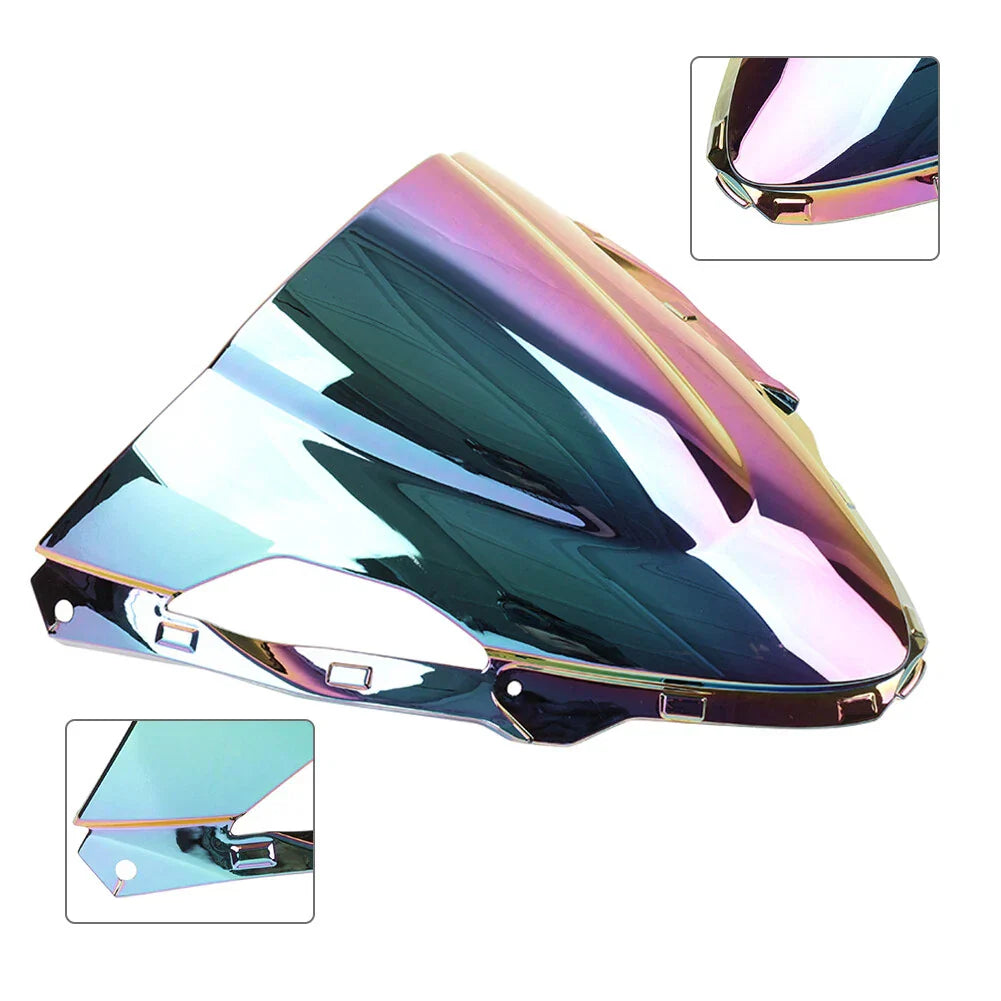 Dark Iridium Front Windshield for Kawasaki Ninja ZX-6R ZX636 (2024)