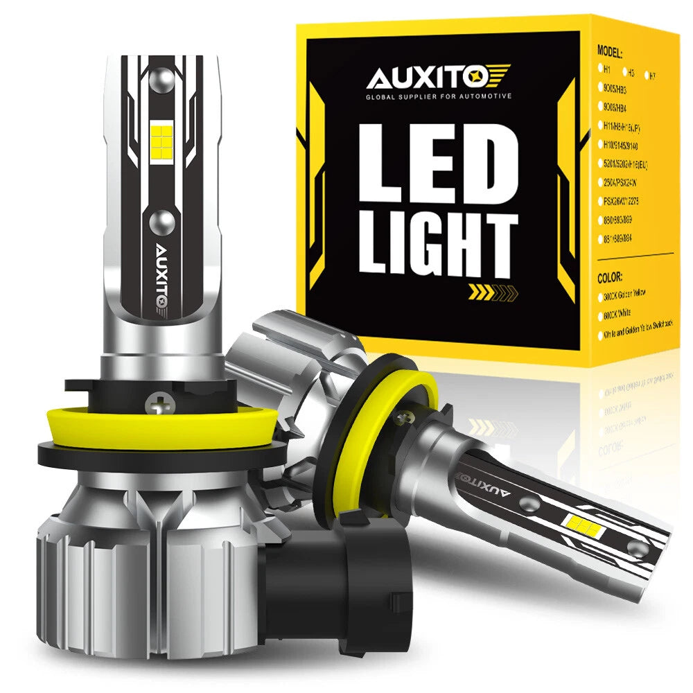 H11 LED Headlight Bulbs for [Make Model] (YYYY–YYYY) - 6500K White