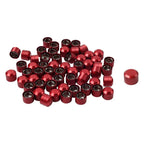 60pcs Red Engine Bolt Caps Covers for Harley Twin Cam (1999-2017)