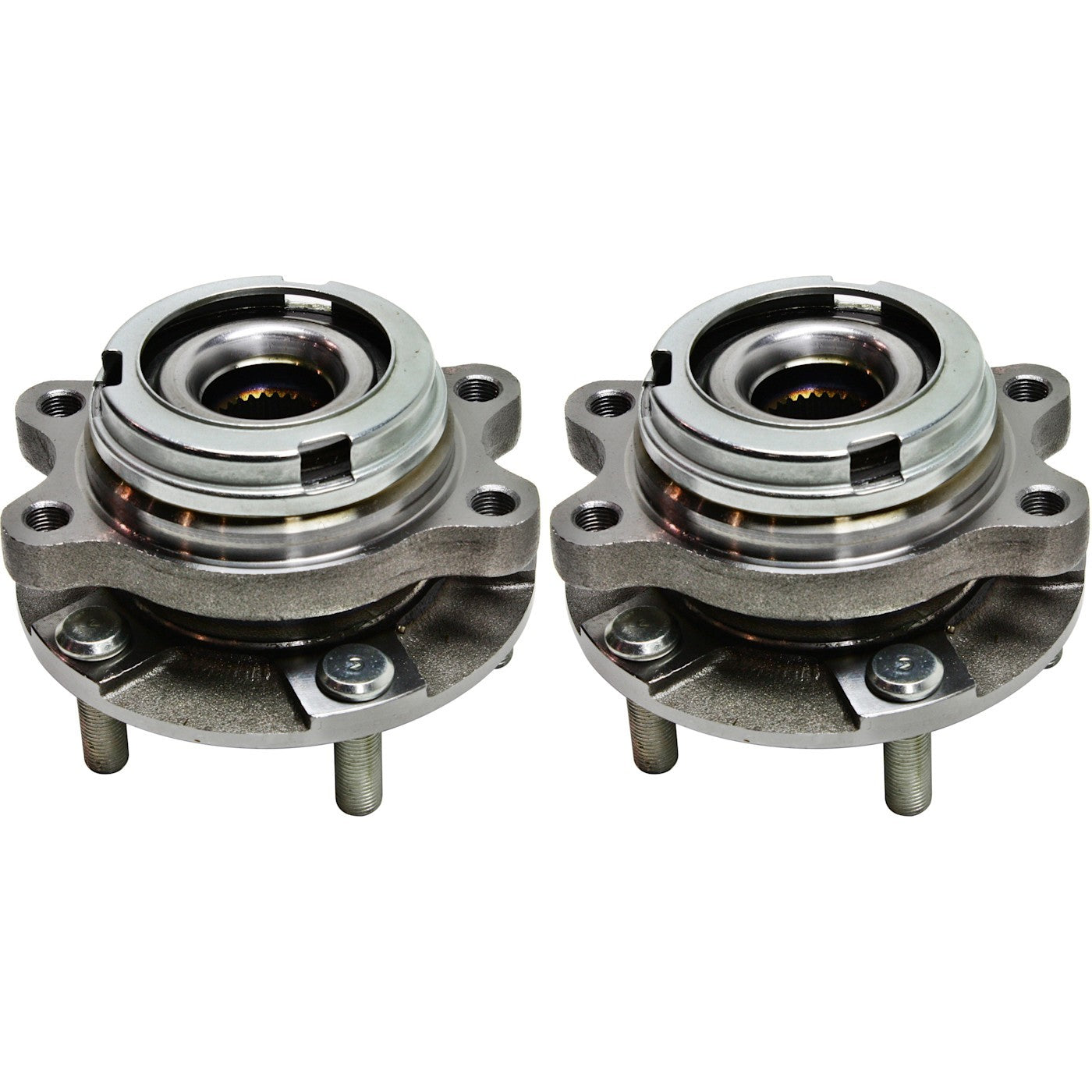 Wheel Hubs for Nissan Altima (2007–2013) Front Left Right with Bearing 4-Wheel ABS