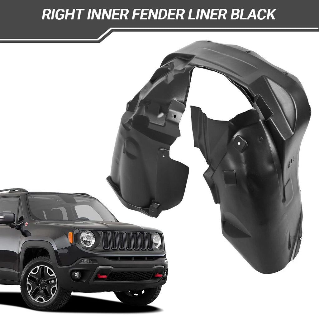 Front Right Inner Fender Liner for Jeep Renegade (2015–2018)