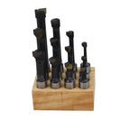 Set of 12 Boring Bars for Lathe (5/8" Shank)