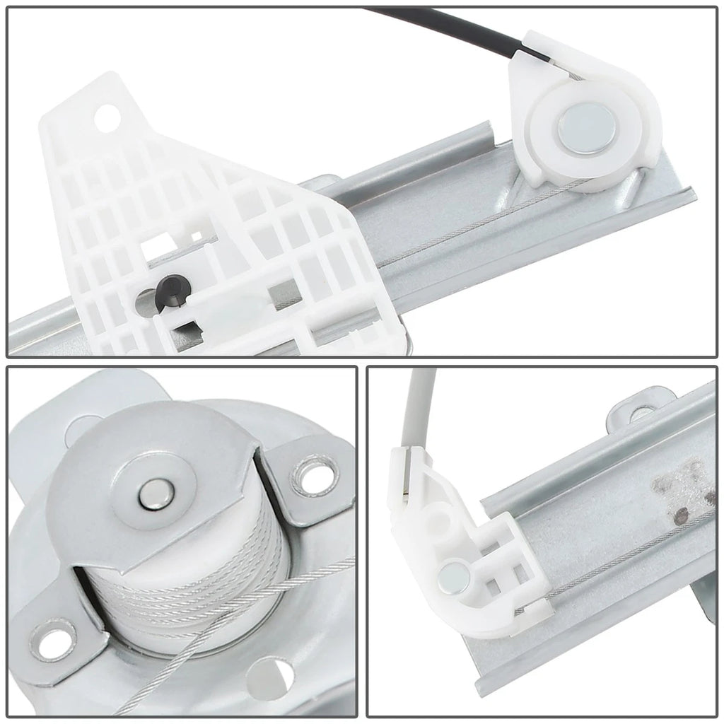 Front Left Manual Window Regulator Assembly for Hyundai Accent (2000–2005)