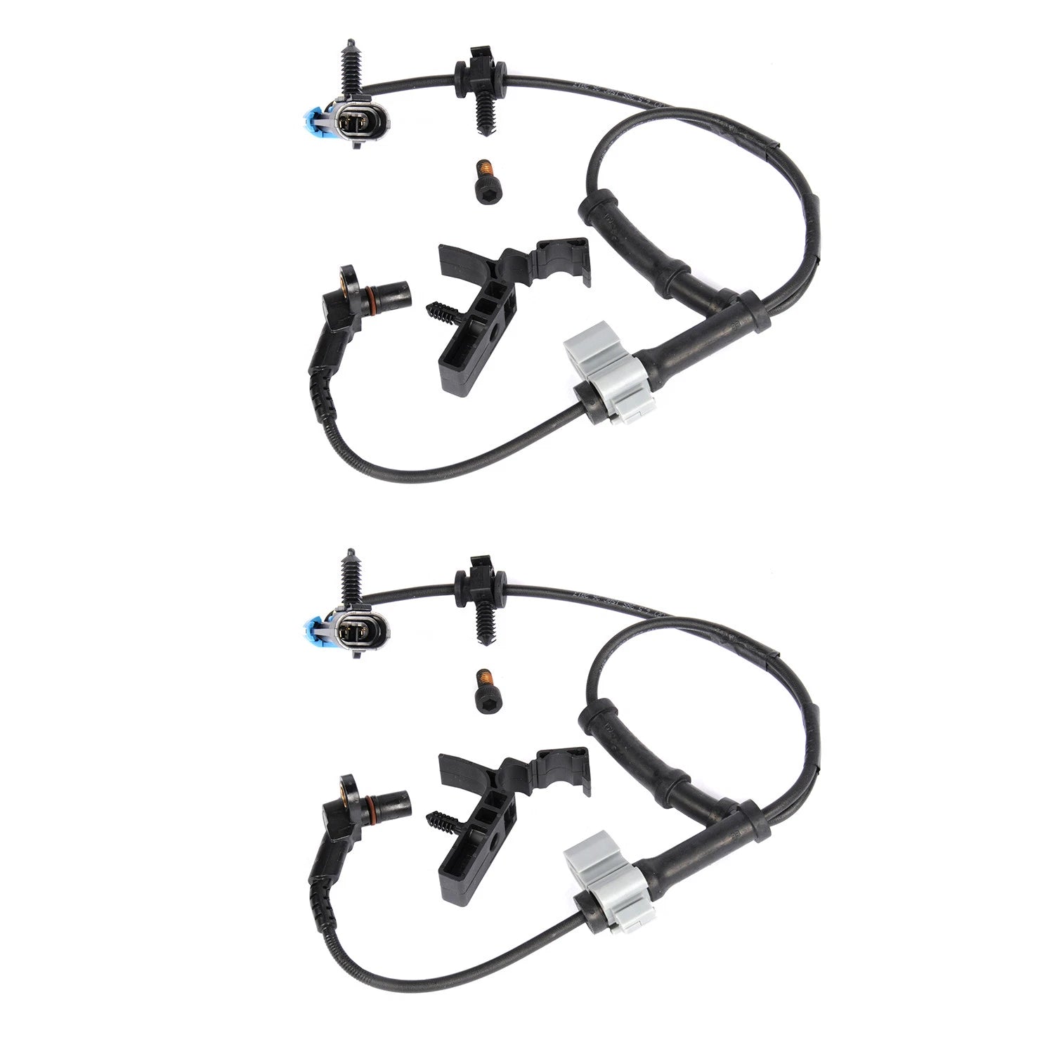 2X ACDelco ABS Wheel Speed Sensor Set for Silverado 3500 HD, Suburban 2500