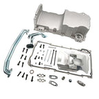 Front Engine Oil Pan for Chevy LS1 LS2 LS3 LSX (Wet Sump Retrofit)