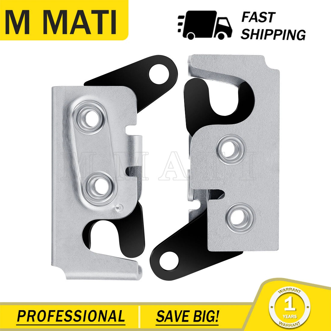 Pair Door Latch for Honda Big Red 700 (2009–2014) / Pioneer 500 700 1000 (2014–2024)