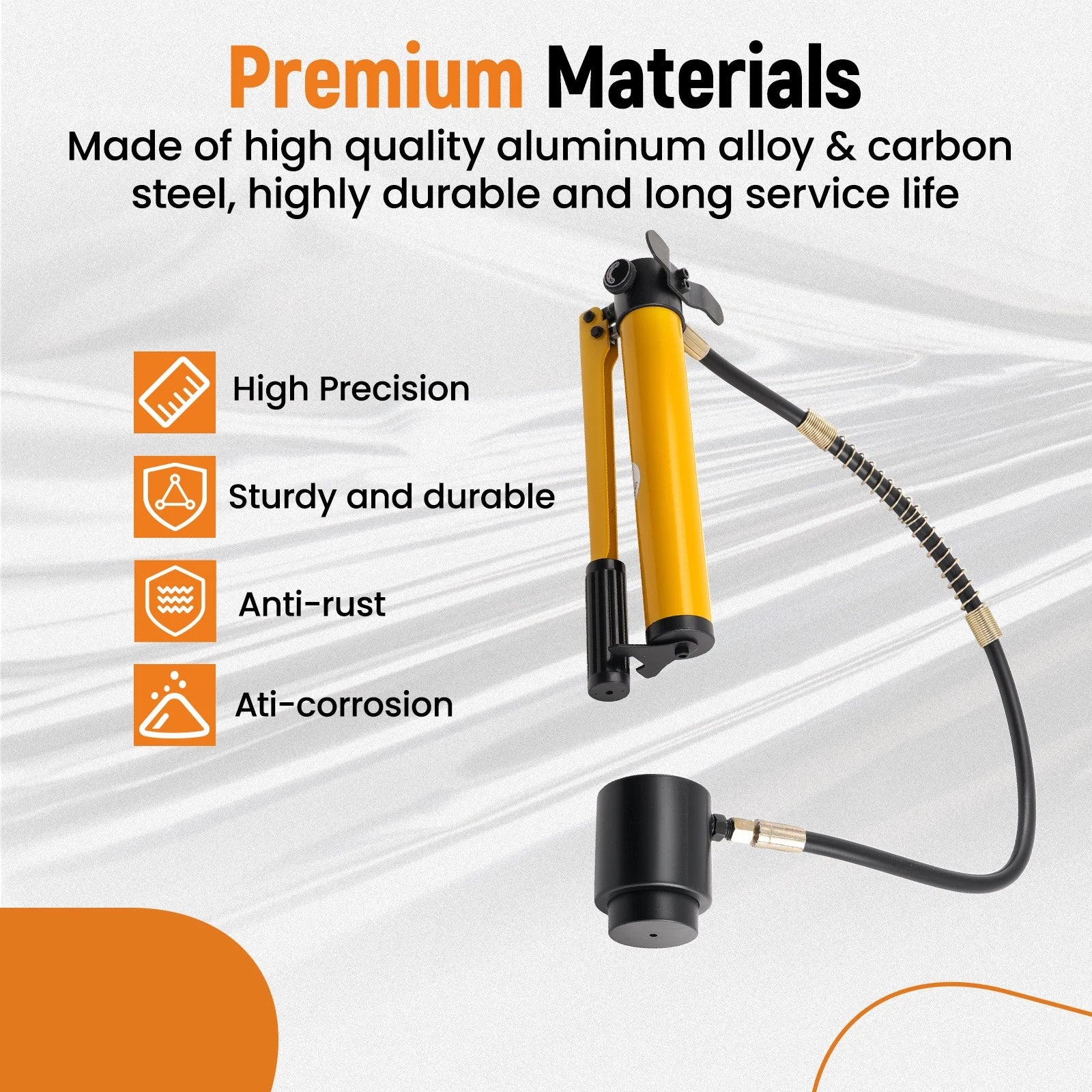 Hydraulic Exhaust Pipe Expander Tool for Universal Vehicles (1.625" to 4.25")