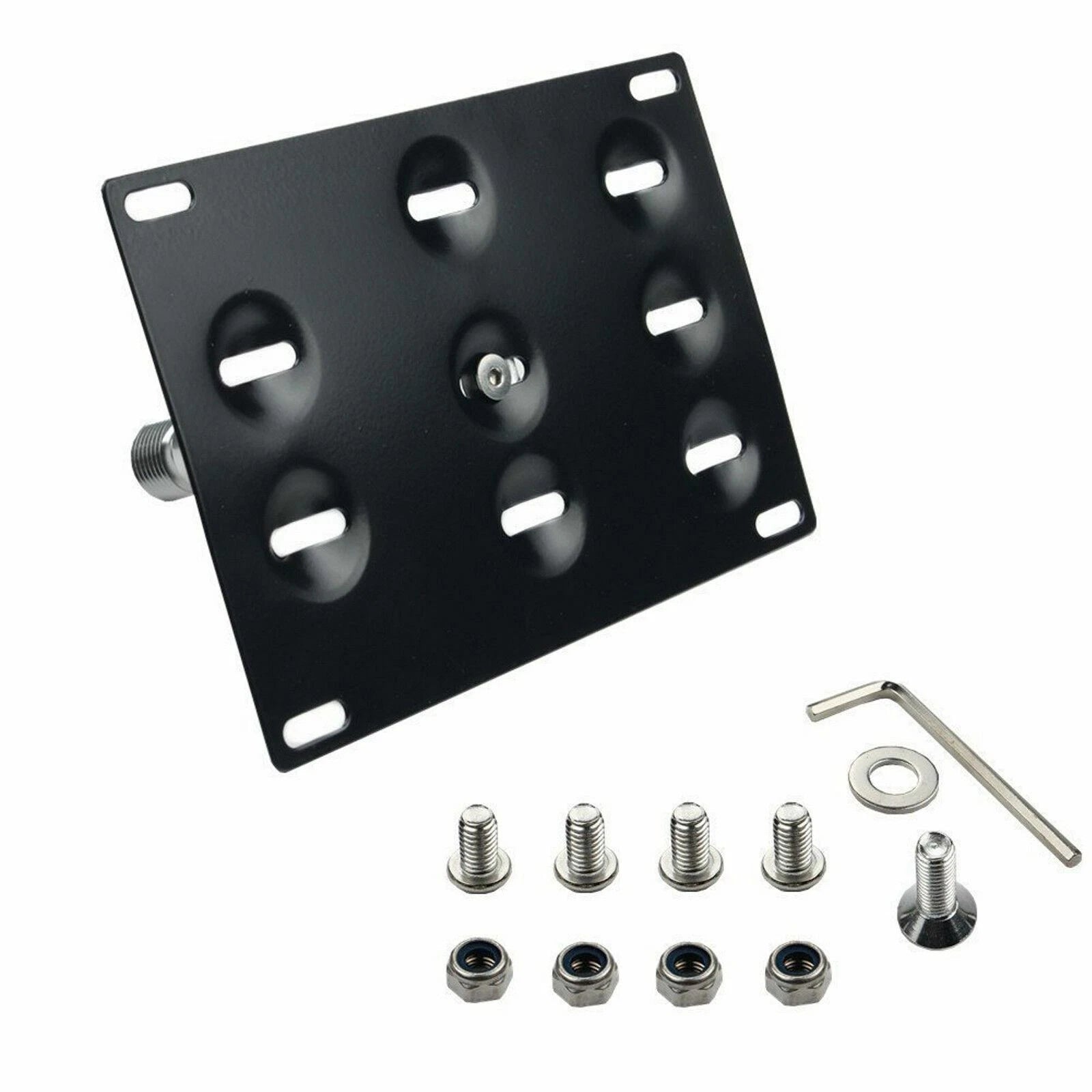 Tow Hook License Plate Mounting Bracket for Volkswagen Jetta Golf (2010-2014)