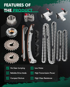Timing Chain Kit for Toyota 4Runner, FJ Cruiser, Tacoma 4.0L 1GRFE (2003–2023)