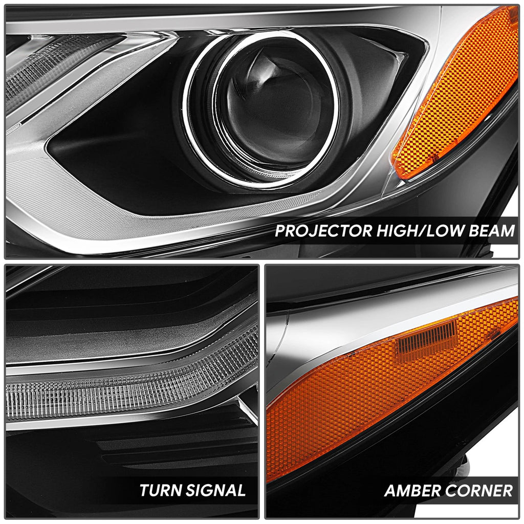 LED Projector Headlights for Chevrolet Equinox (2018–2021) - Left, OE Style