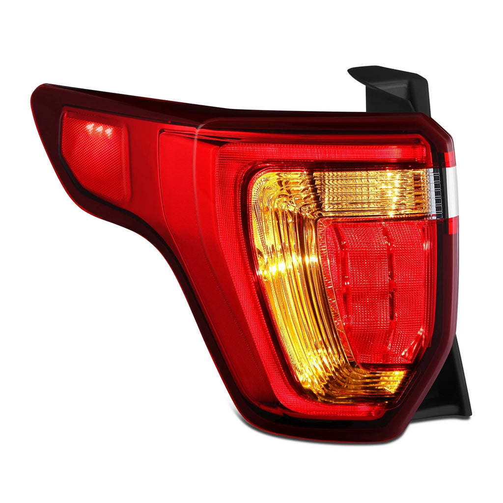Chrome LED Tail Light Stop Brake Lamp for Ford Explorer (2016–2019)