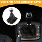 5 Speed Gear Shifter Knob with Cover for VW Passat (2005–2010)