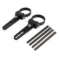 2X Bar Clamp with Slot Fixing for Roll Bar Roof LED Light Bar
