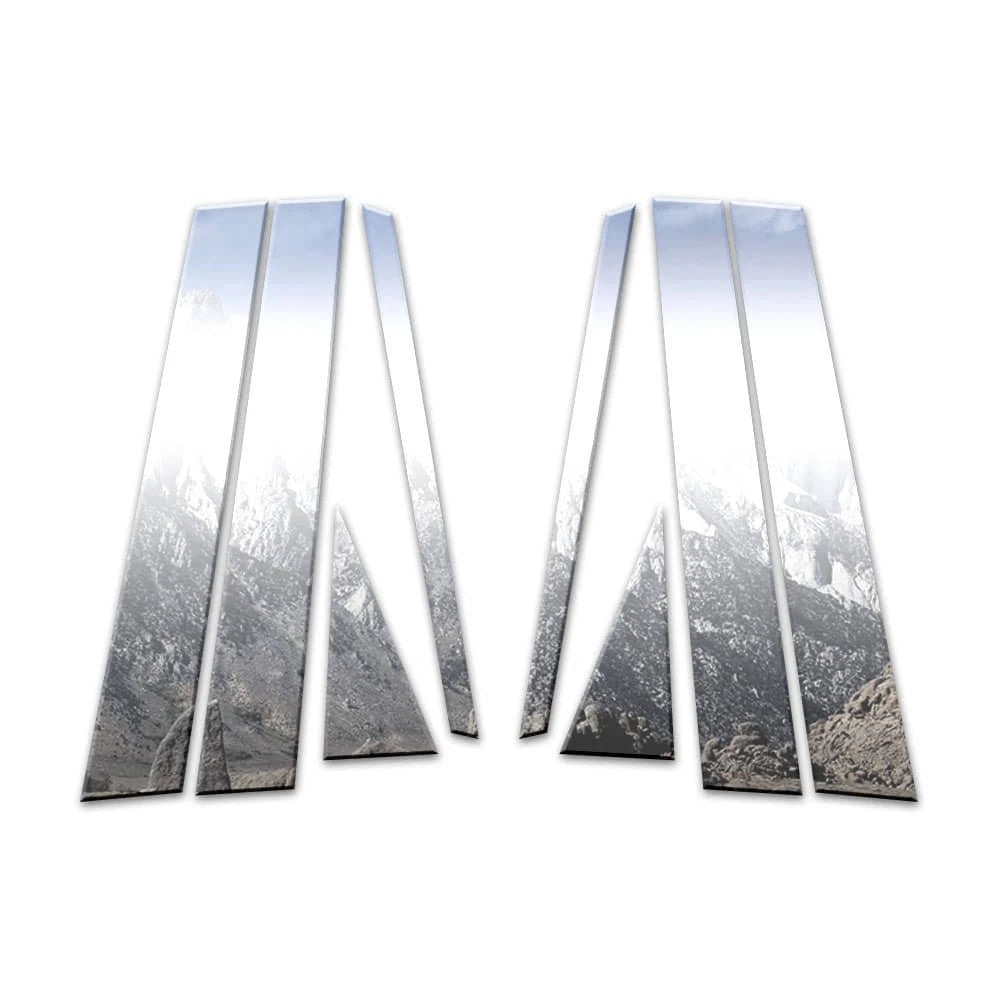 Diamond Grade 8pc Stainless Steel Pillar Post Covers for 2013-24 Subaru Tribeca