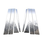 Diamond Grade 8pc Stainless Steel Pillar Post Covers for 2013-24 Subaru Tribeca