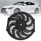 2X 12" Electric Radiator Cooling Fans Universal Mount Kit
