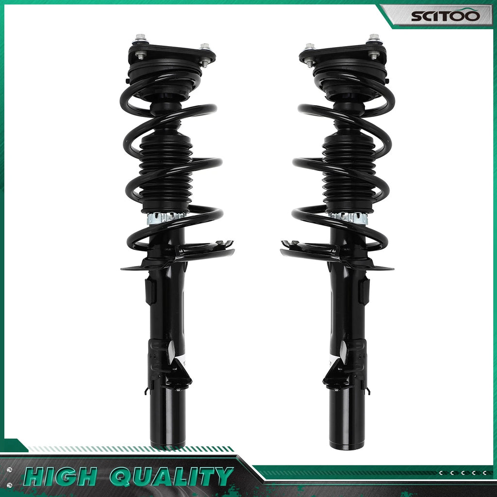 2X Complete Struts & Coil Spring Assembly for Ford Focus (2013–2018)