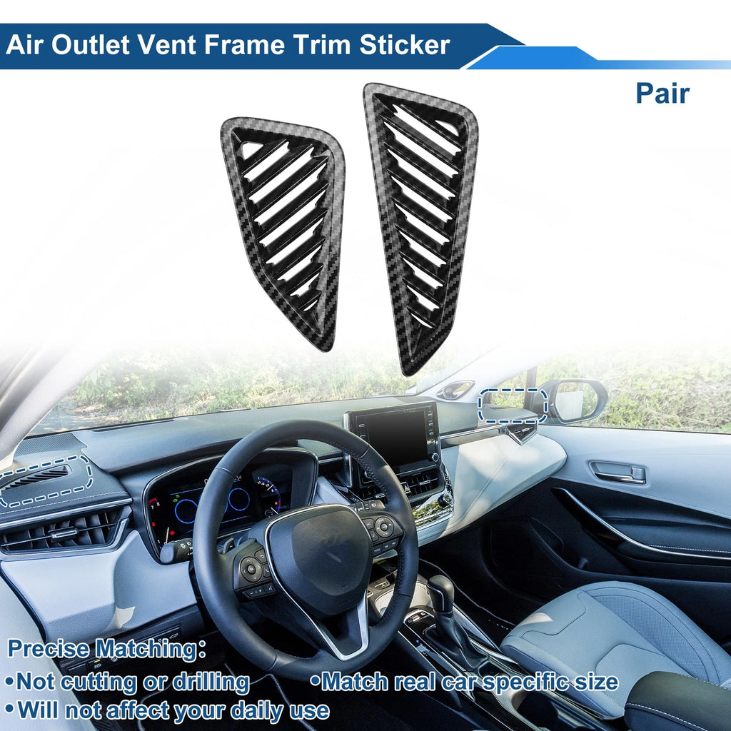 Air Condition Outlet Vent Trim Cover Frame for Toyota Corolla (1 Pair)