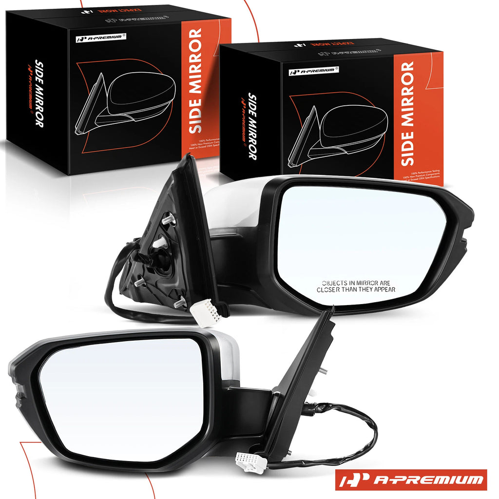 Pair Power Mirror for Honda Civic (2016–2021) with Signal