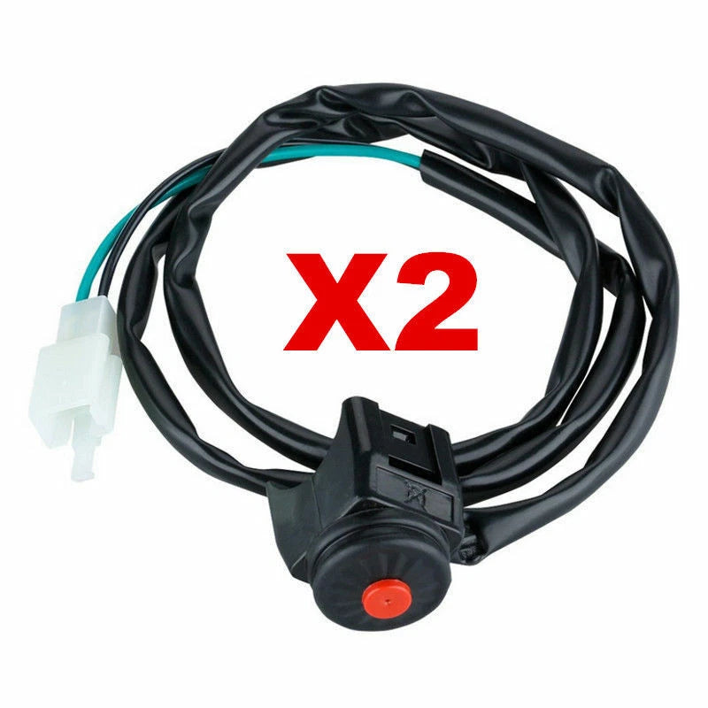 2X Kill Switch for KTM ATV Motorcycle Dual Sport Dirt Bike