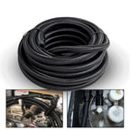 Set of 4 Nylon Stainless Steel Braided Oil Fuel Line Hoses