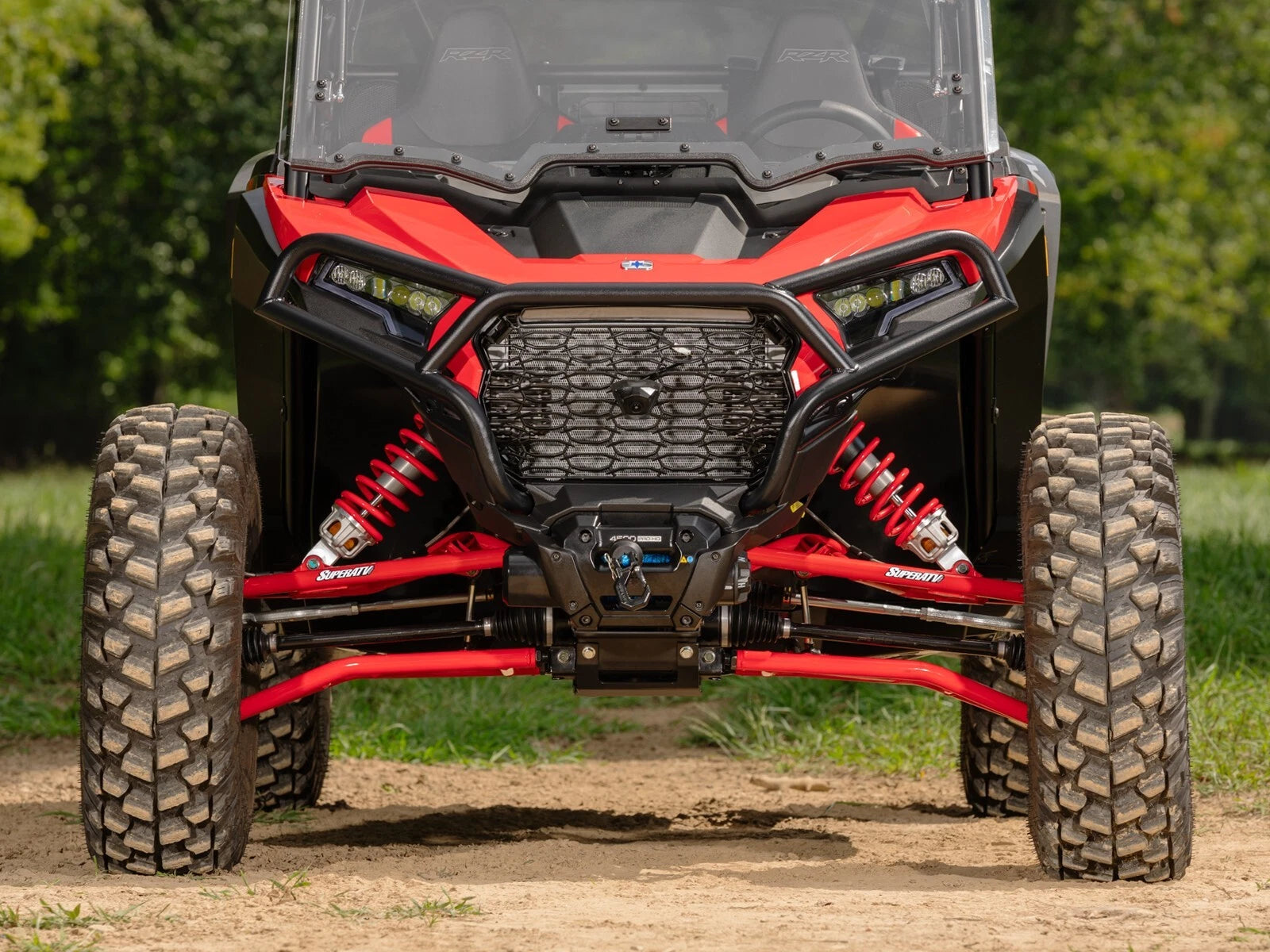 Adjustable A-Arms for Polaris RZR XP (2024–2025) - Red