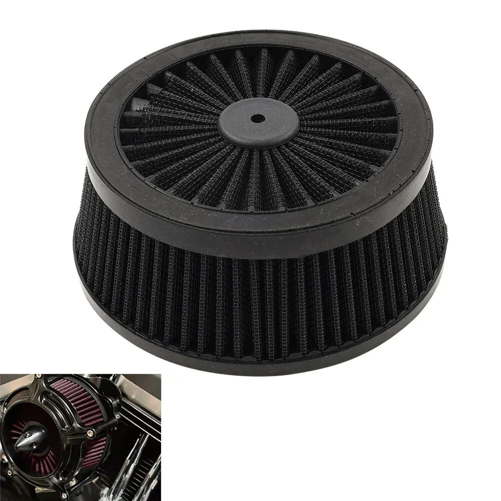 Black Air Cleaner Filter for Harley Sportster XL883 (1991-2020)