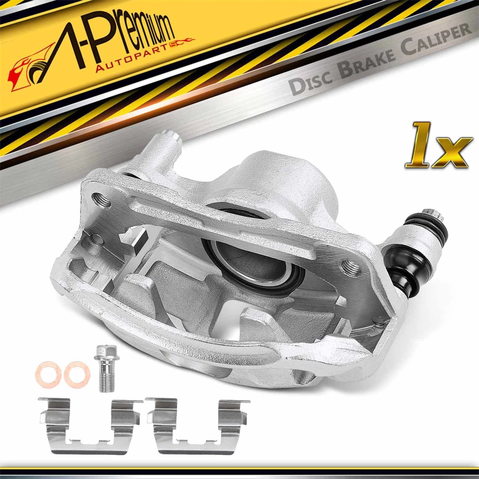 Front Left Brake Caliper with Bracket for Hyundai Accent (1995–2000)