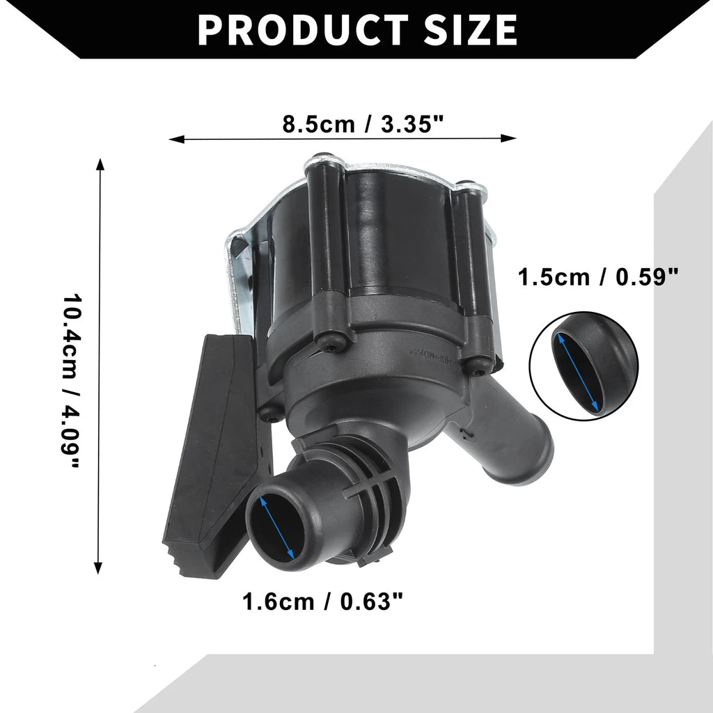 Auxiliary Water Pump for BMW X5 X6 (2008–2019) No. 64119130387/64119230233
