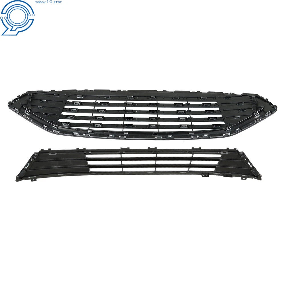 Front Bumper Grille Assembly Chrome for Ford Fusion (2017-2018)