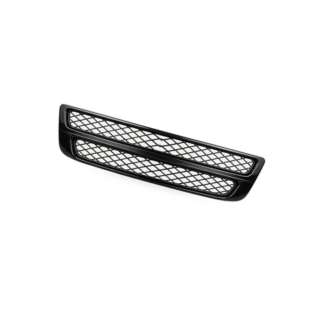 Gloss Black Dual Line Grille for BMW 3 E46 M3 Coupe (1998–2002)