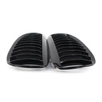 Front Bumper Upper Grill Mesh Grille for BMW M6 E63 E64 (2006–2010) Black