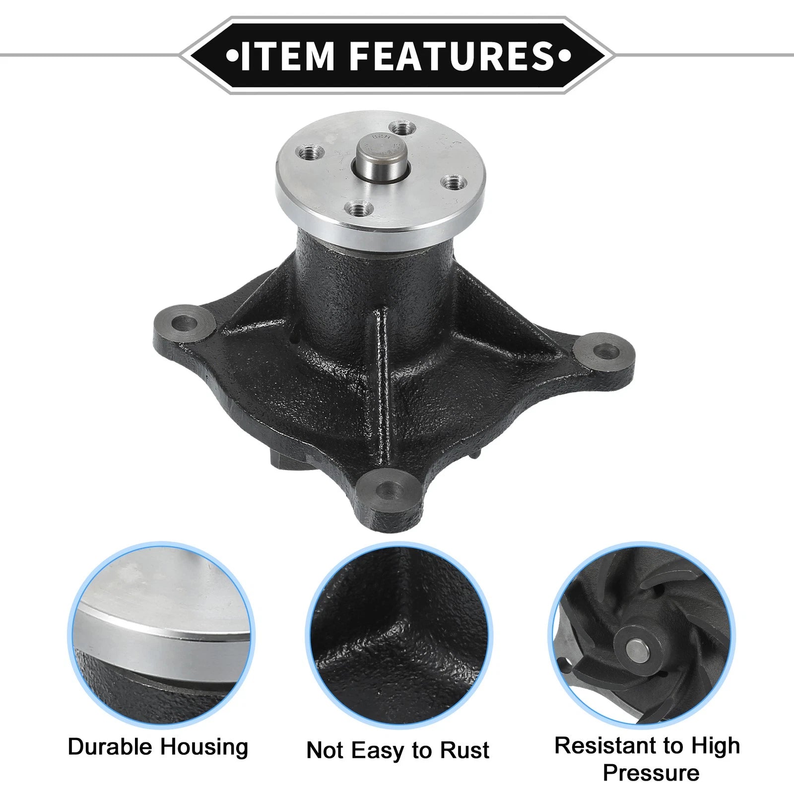 Water Pump for Mitsubishi 4D31 4D30 4D32 (No.ME015045/ME015030)