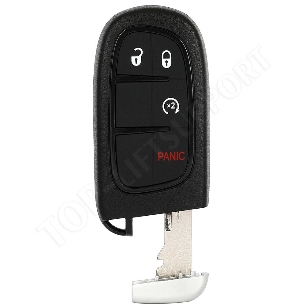 2 Key Fob Remote Shell Cases for Jeep Cherokee (2014–2021)